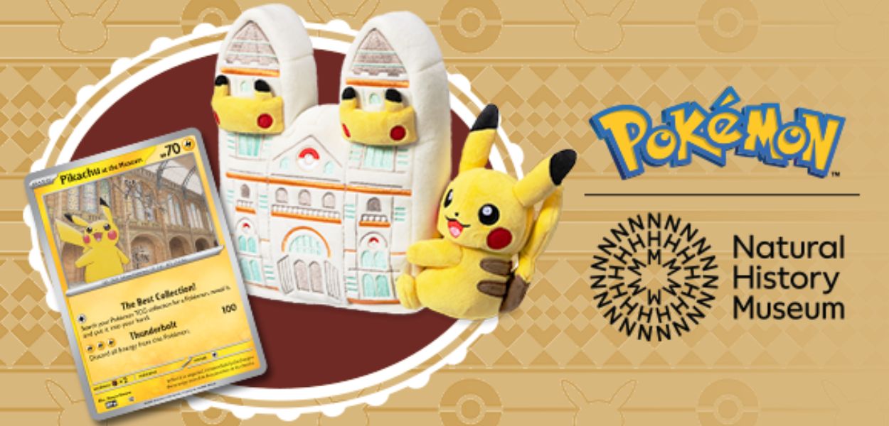 Svelati i gadget Pokémon del negozio temporaneo del Museo di Storia Naturale di Londra