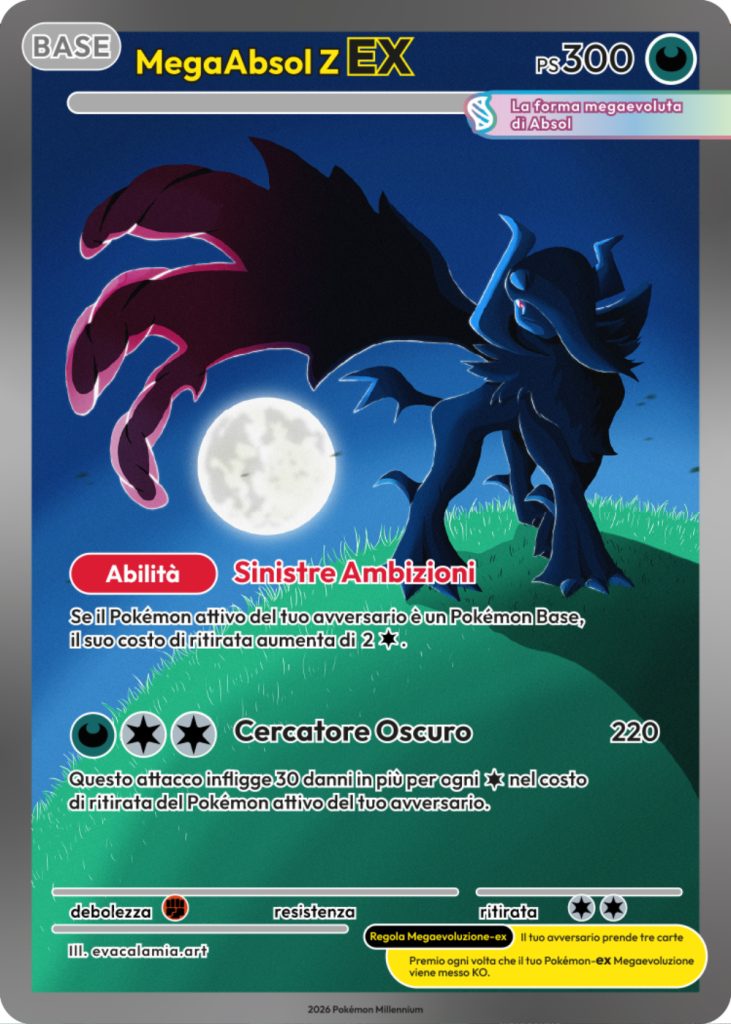 Mega Absol Z rubrica