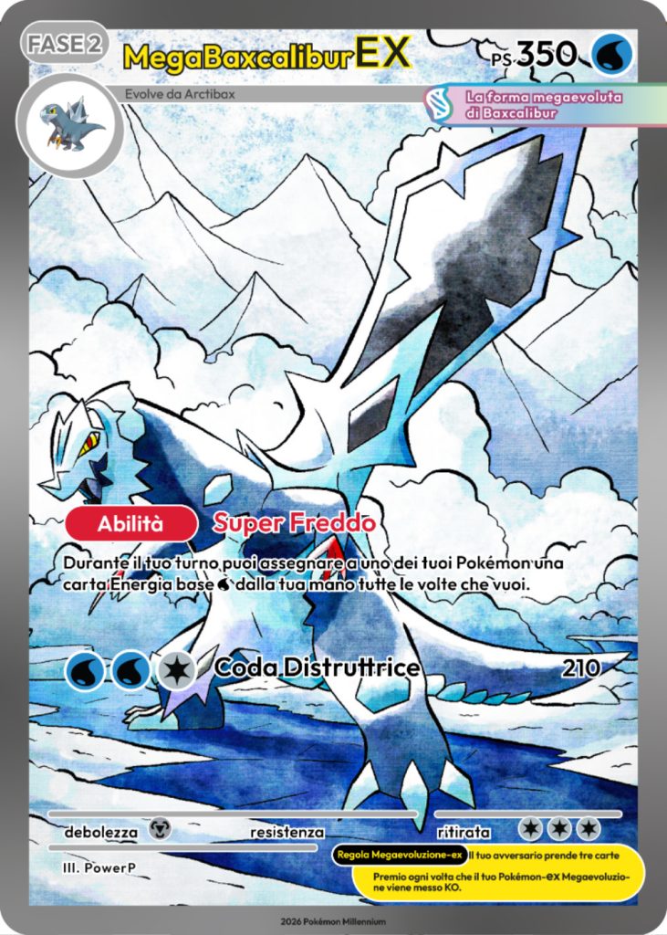 Mega Baxcalibur rubrica