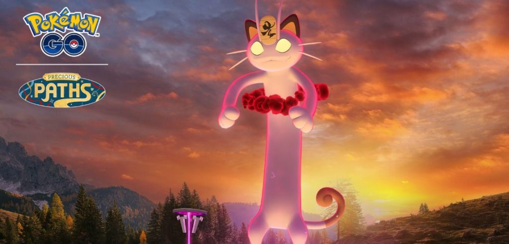 Meowth Gigamax Pokémon GO