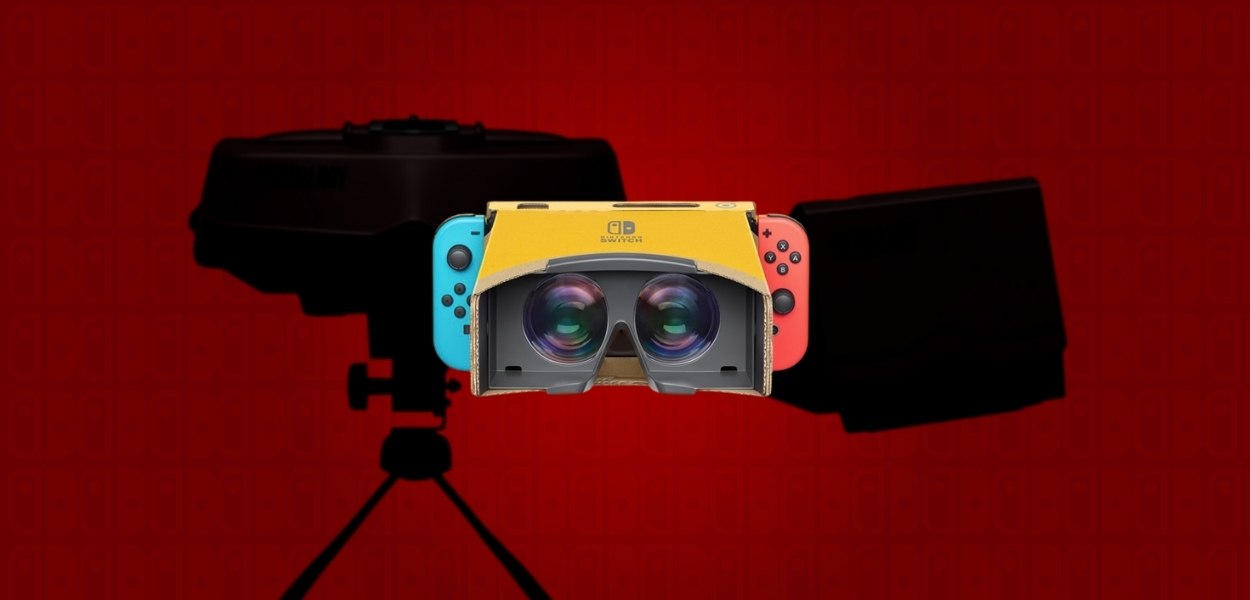 Nintendo Labo: Kit VR potrebbe essere compatibile con il Virtual Boy su NSO