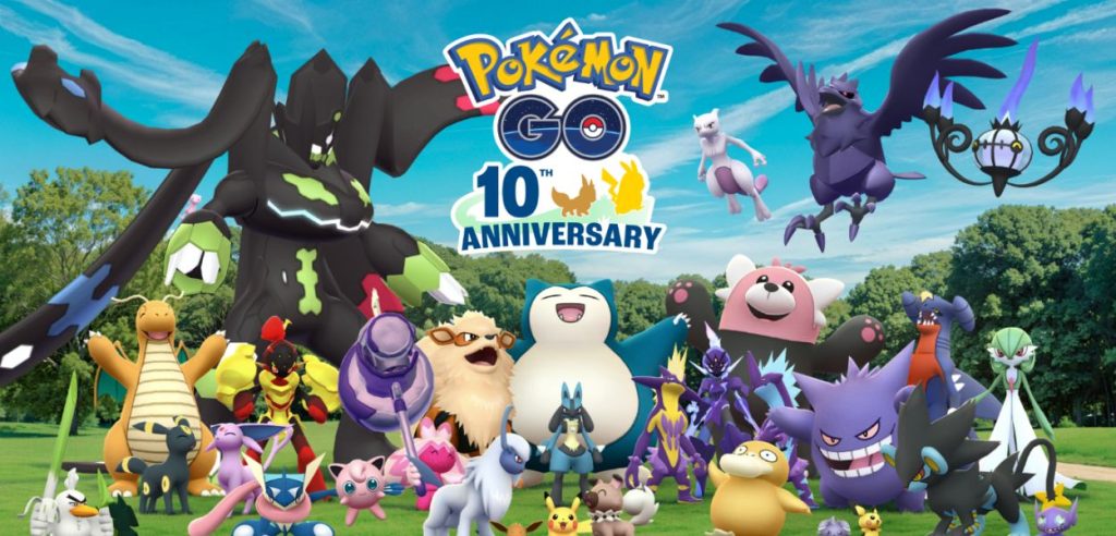 Pokémon GO 10° anniversario