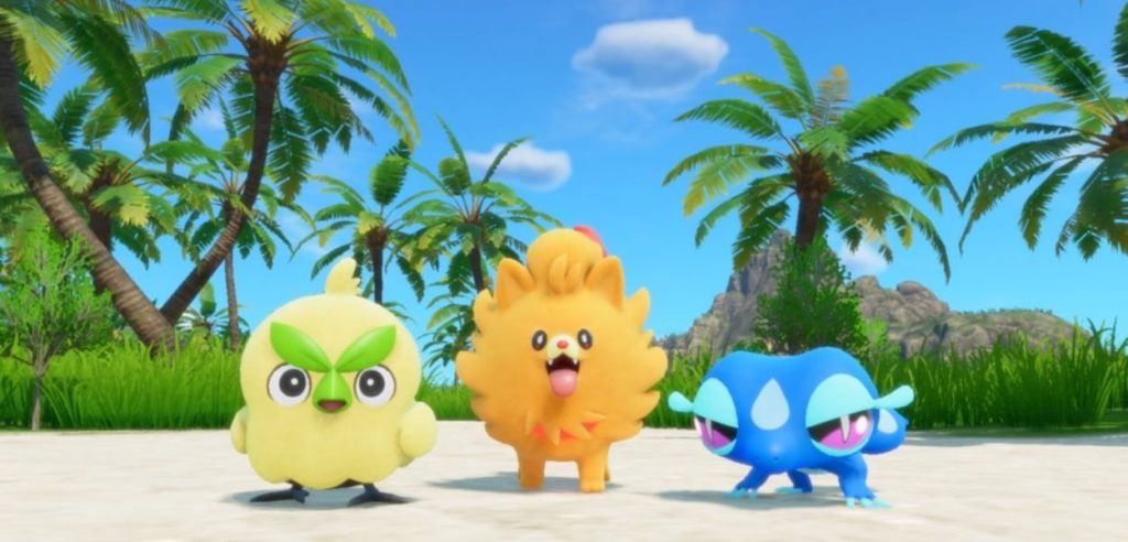 Pokémon Vento e Onda Pokémon iniziali