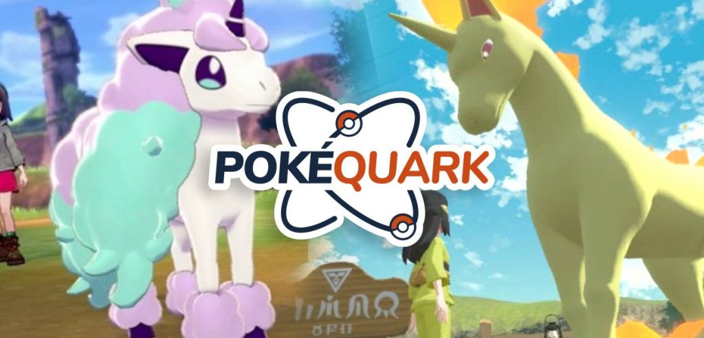 Pokéquark copertina Rapidash Ponyta Kanto Galar