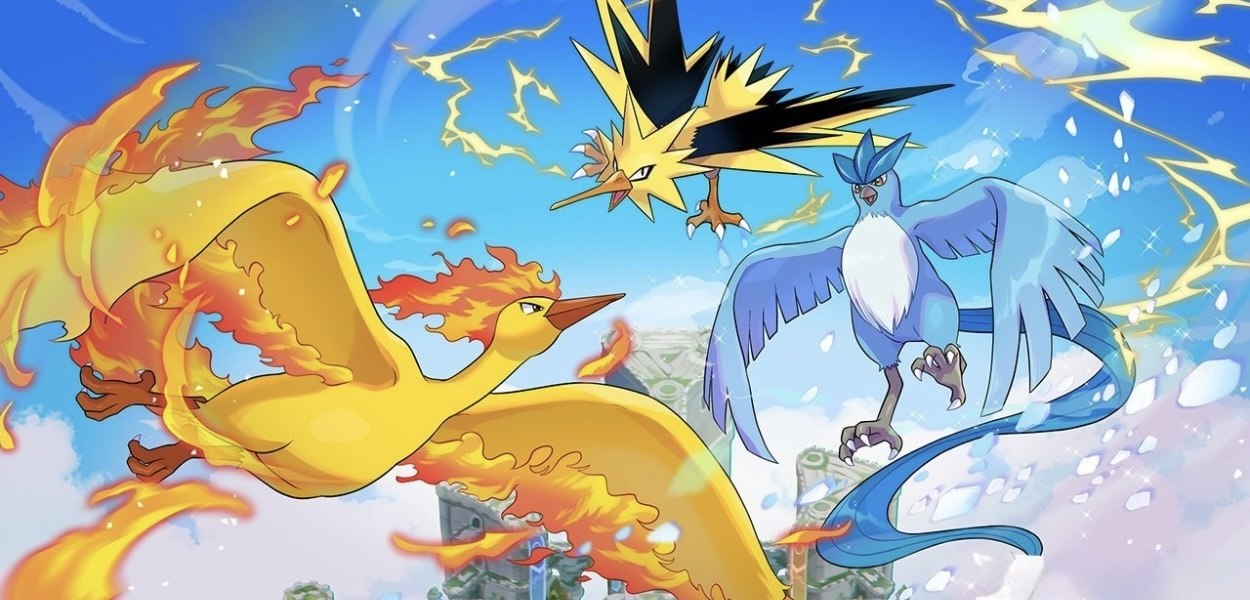 Pokémon UNITE: Articuno, Zapdos e Moltres in arrivo nel roster