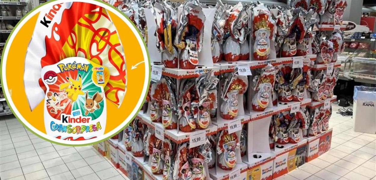 Arrivano le uova di Pasqua Kinder Pokémon 2026: ecco cosa contengono