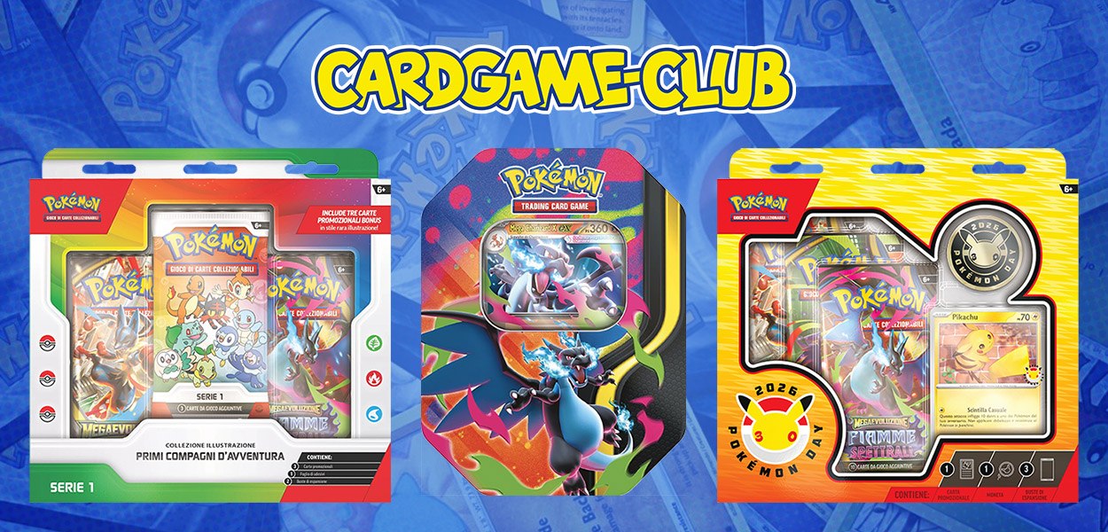 Festeggia il Pokémon Day con questi prodotti disponibili su Cardgame-Club!