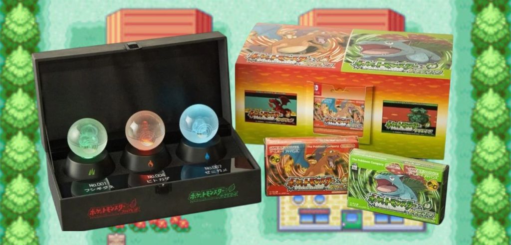 copertina pokemon rosso fuoco e verde foglia edizione speciale