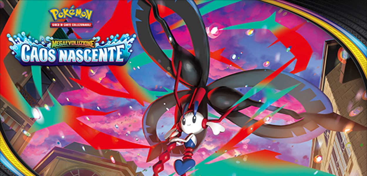 GCC Pokémon: arriva la nuova espansione Megaevoluzione - Caos Nascente