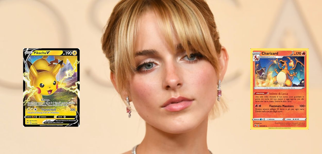 L'attrice Mckenna Grace porta le carte Pokémon agli Oscar 2026