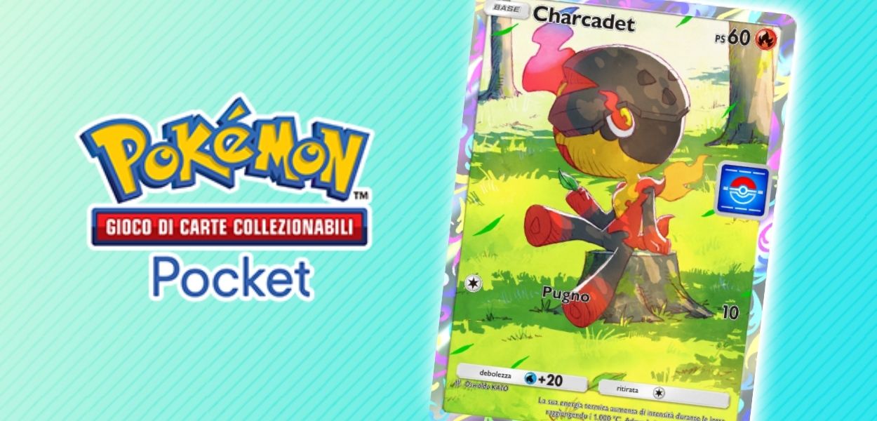 GCC Pokémon Pocket: è iniziato l’evento bonus Charcadet