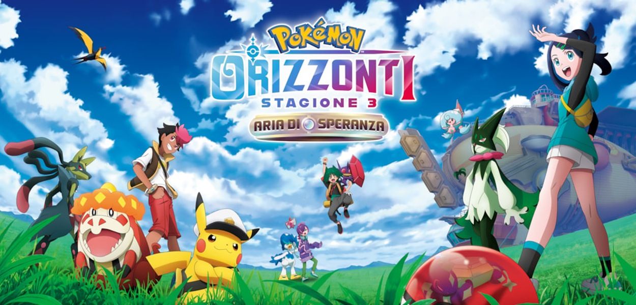 Orizzonti Pokémon – Stagione 3: Aria di speranza arriva in Italia su Boing