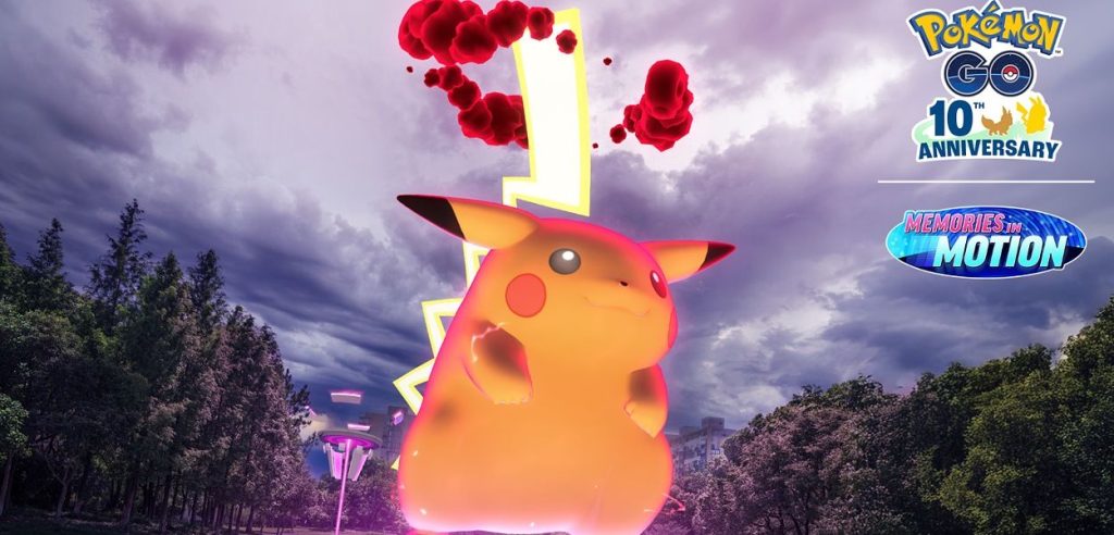 Pikachu Gigamax Pokémon GO