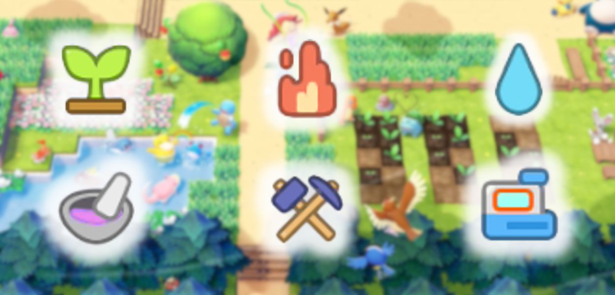 Guide Pokémon Pokopia: tutte le specialità dei Pokémon