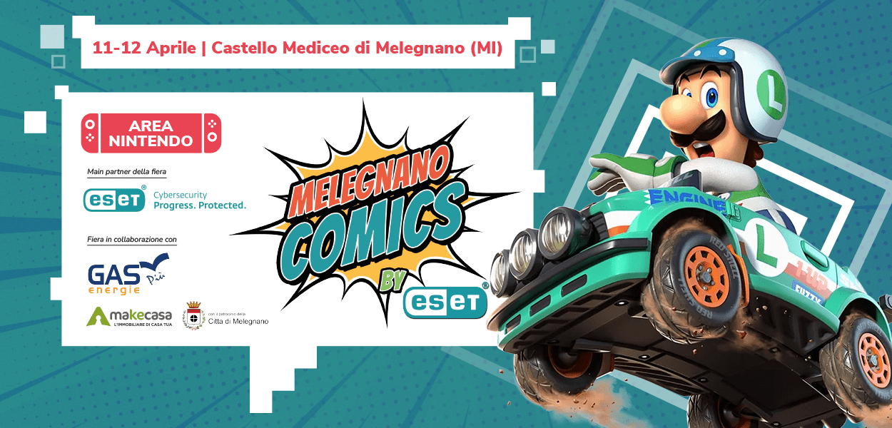 L'Area Nintendo di Pokémon Millennium arriva a Melegnano Comics l’11 e 12 aprile 2026!