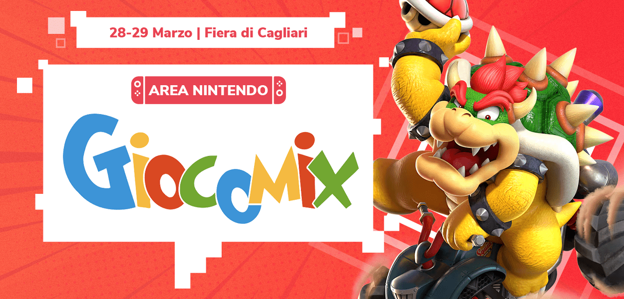 L'Area Nintendo di Pokémon Millennium arriva al Giocomix di Cagliari il 28 e 29 marzo 2026!