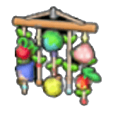 Ornamento da parete con bacche