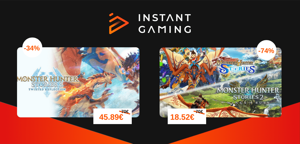 Monster Hunter Stories 3 è in offerta speciale su Instant Gaming