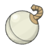 Sfera pirotecnica bianca 