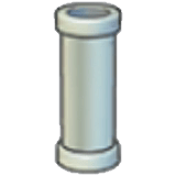 Tubo di ferro verticale 