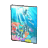 Poster con fondale marino 