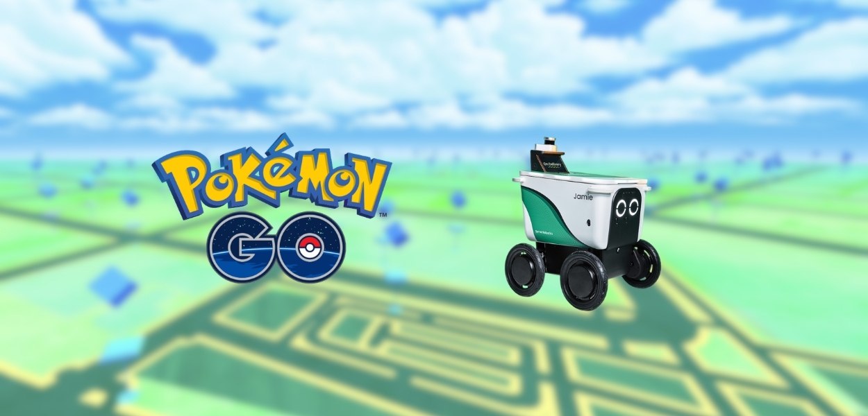 I giocatori di Pokémon GO stanno aiutando i robot a consegnare le pizze