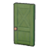 Porta di legno rustica 