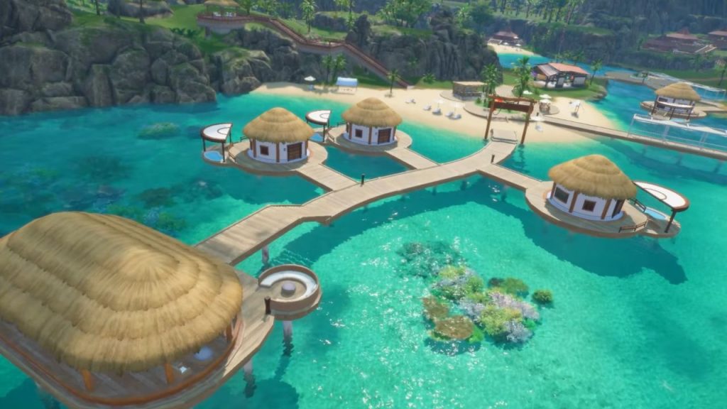 villaggio marittimo vento onda