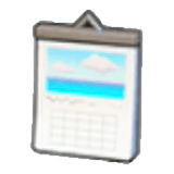 Calendario da parete 