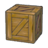 Vecchia cassa di legno 