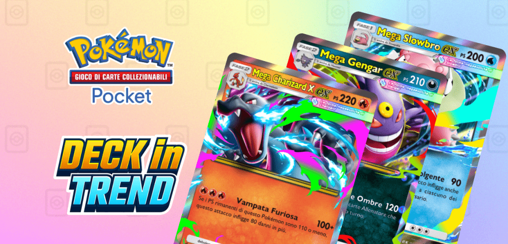 Deck in Trend Pokémon Pocket Mega Splendore