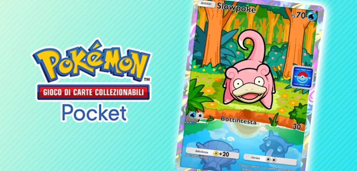 GCC Pokémon Pocket: è iniziato l’evento bonus Slowpoke