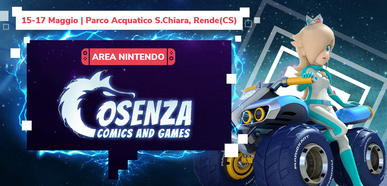 L'Area Nintendo di Pokémon Millennium torna a Cosenza Comics dal 15 al 17 maggio 2026!