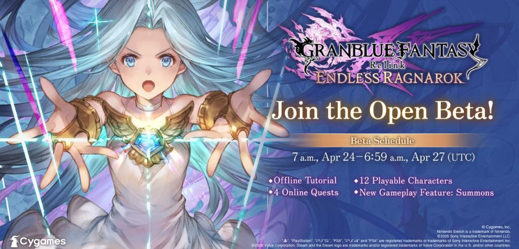 copertina Granblue Fantasy Relink – Endless Ragnarock open beta