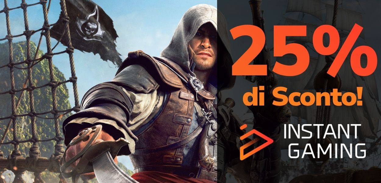 Preordina Assassin’s Creed Black Flag: Resynced e salpa nei Caraibi con lo sconto fantastico di Instant Gaming