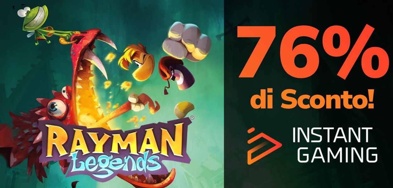 Fame di platform? Rayman Legends è al 76% di sconto proprio ora