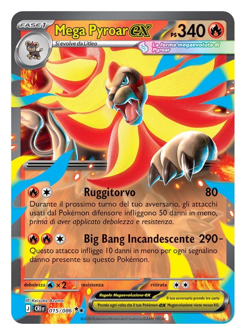 Mega Pyroar-ex