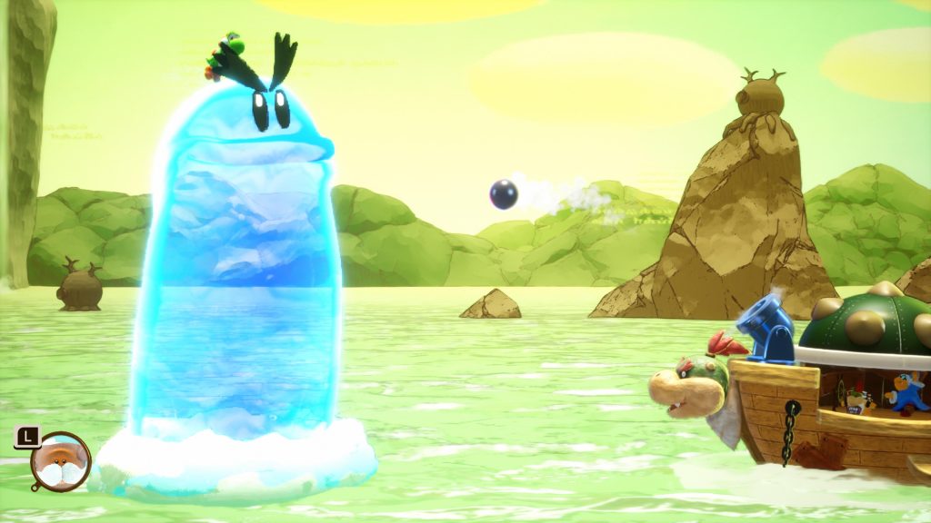Yoshi and the Mysterious Book battaglia boss