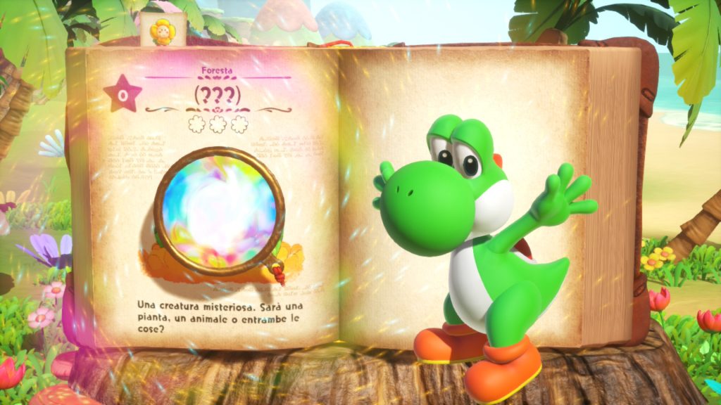 Yoshi and the Mysterious Book pagina creatura