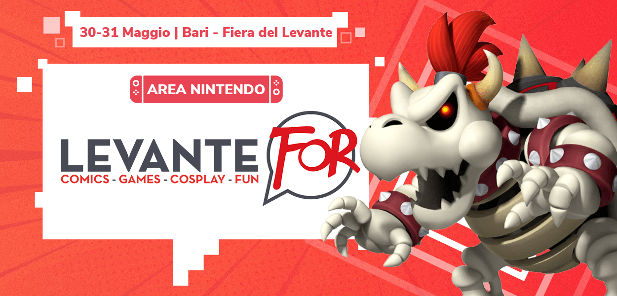 L'Area Nintendo di Pokémon Millennium torna a LevanteFor il 30 e 31 maggio 2026!