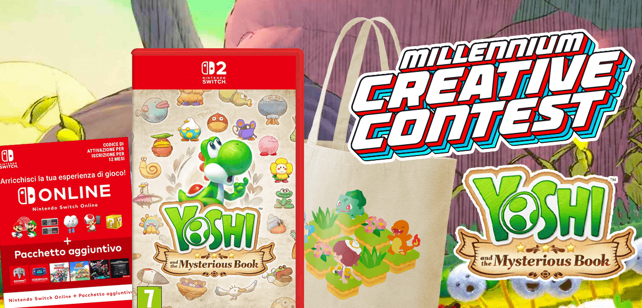Millennium Creative Contest: Yoshi x Pokopia | Disegna e vinci
