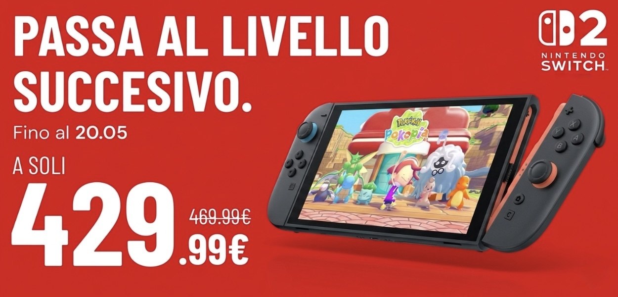 Nintendo Switch 2 in super offerta da Gamelife