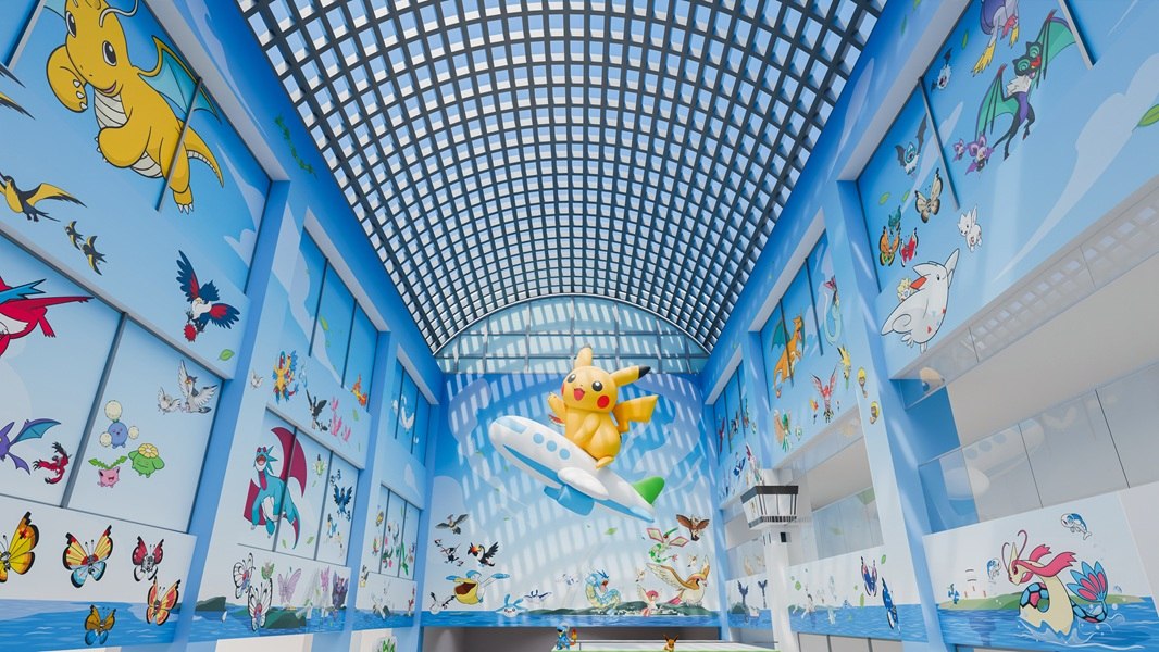 Pokémon aeroporto