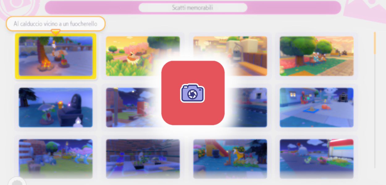 Guide Pokémon Pokopia: tutti gli Scatti memorabili