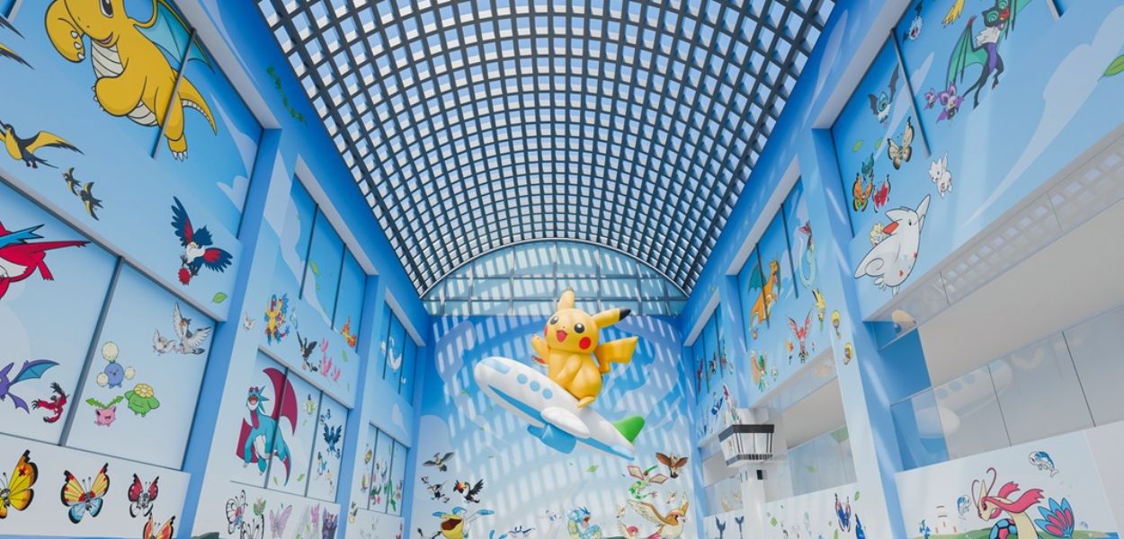 Il primo aeroporto dedicato a Pokémon è pronto ad aprire in Giappone