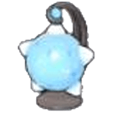 Lampada meteora azzurra
