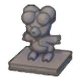 Statua sputafuoco di Magby