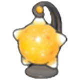 Lampada meteora arancione