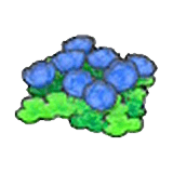 Fiori brillantini (blu)