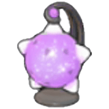 Lampada meteora viola